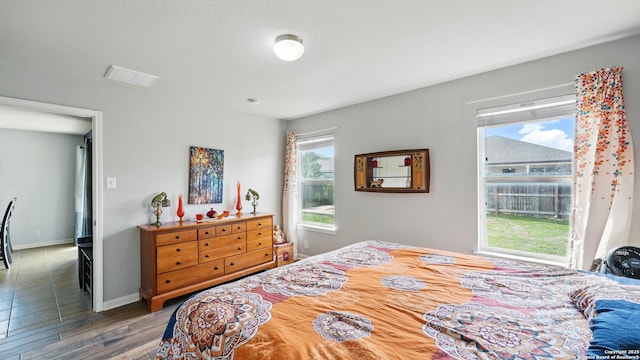 760 Guna, New Braunfels, TX 78130 - bedroom with baseboards and wood finished floors
