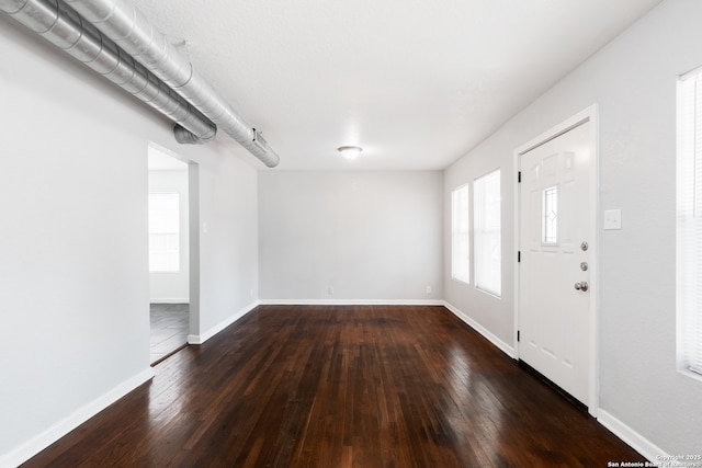 114 Oxford, San Antonio, TX 78213 - foyer entrance featuring hardwood / wood-style flooring and baseboards