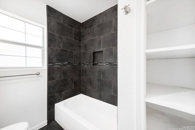 114 Oxford, San Antonio, TX 78213 - full bathroom with baseboards and toilet