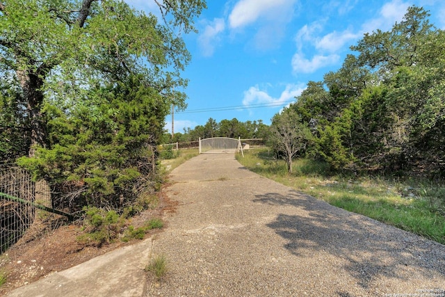 3619 Running Spgs, San Antonio, TX 78261 - view of street with a gate and a gated entry