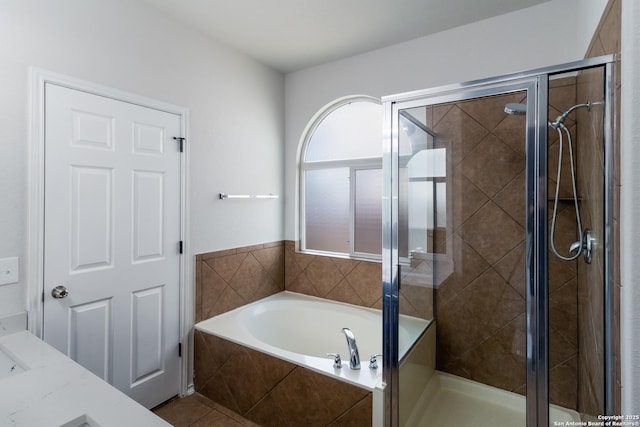 175 Katherine Way, San Antonio, TX 78253 - full bathroom featuring a stall shower and a bath