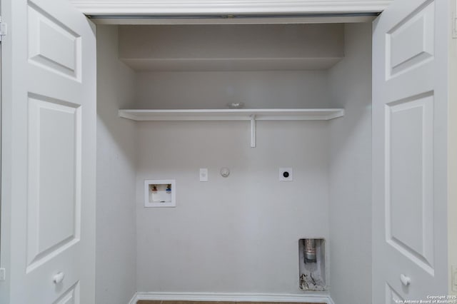 175 Katherine Way, San Antonio, TX 78253 - laundry area featuring electric dryer hookup, gas dryer hookup, and hookup for a washing machine