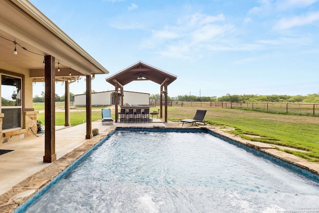 381 Schneider Rd, Seguin, TX 78155 - view of swimming pool with a patio area