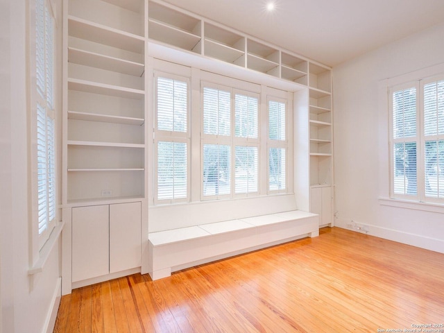 302 Cedar, San Antonio, TX 78210 - spare room with light wood finished floors, healthy amount of natural light, and baseboards