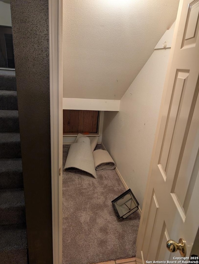 6410 Firestone, San Antonio, TX 78244 - unfurnished bedroom with carpet floors, baseboards, and a textured ceiling