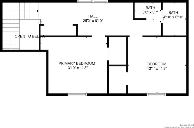 1605 W Winnipeg, San Antonio, TX 78225 - home floor plan