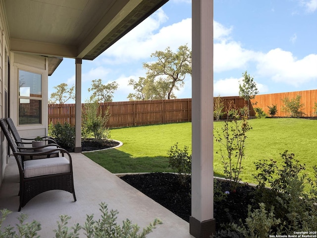 10279 King Robert, San Antonio, TX 78239 - view of yard featuring a patio area