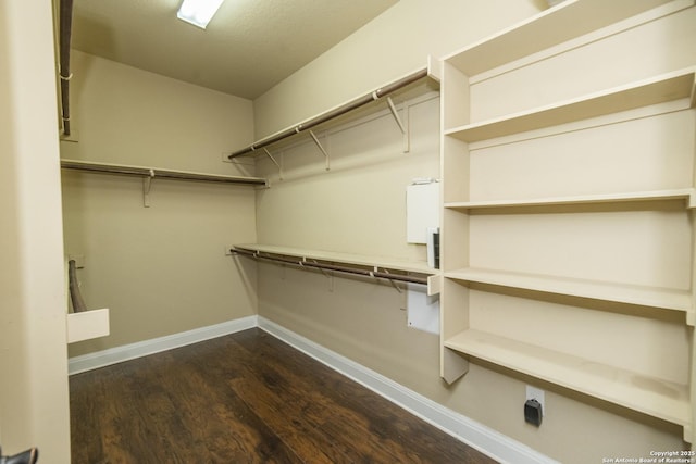 3308 Ashleys, Marion, TX 78124 - walk in closet with dark wood finished floors