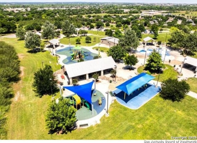 534 Walnut Hts, New Braunfels, TX 78130 - drone / aerial view