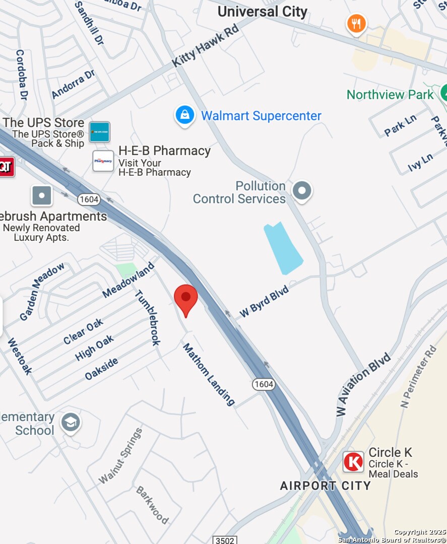 510 Dukeway, Universal City, TX 78148 - map / location