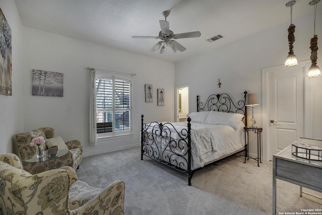 19902 Messina, San Antonio, TX 78258 - carpeted bedroom with ceiling fan and baseboards