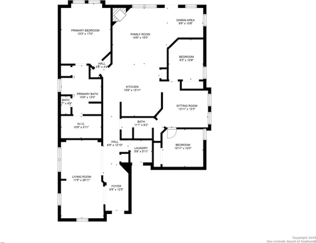 5502 Waldon Walk, San Antonio, TX 78261 - home floor plan