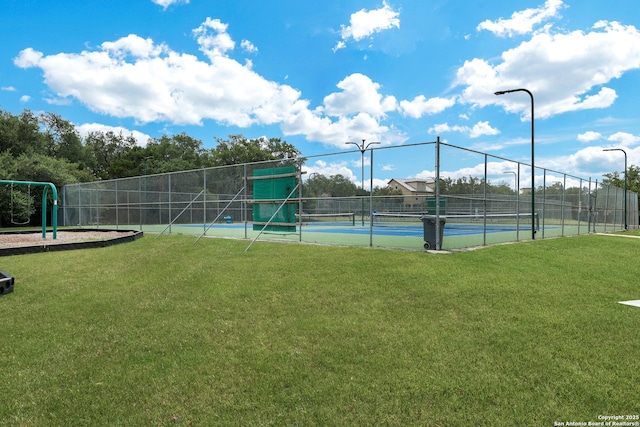 23534 Enchanted Bnd, San Antonio, TX 78260 - view of tennis court