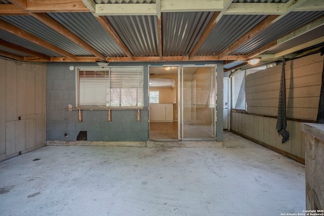 12231 El Santo Way, San Antonio, TX 78233 - misc room with concrete floors