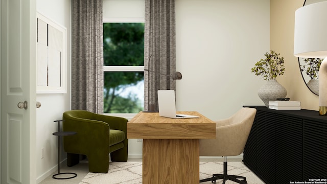 3744 Swift Fox Rd, New Braunfels, TX 78130 - office featuring baseboards
