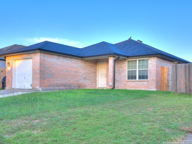 4033 Salty Marsh, San Antonio, TX 78245 - single story home with brick siding, an attached garage, and roof with shingles