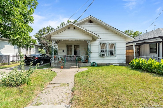 2606 W Travis St, San Antonio, TX 78207 - view of front of home with covered porch