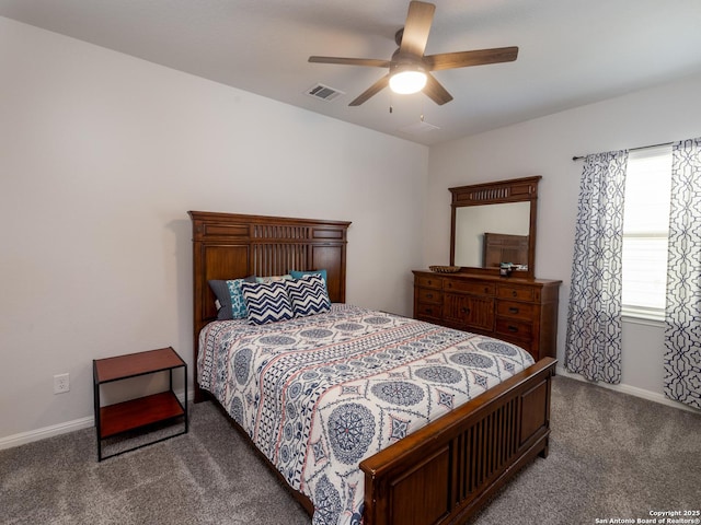 4926 Drifter Oaks, Saint Hedwig, TX 78152 - carpeted bedroom featuring baseboards and ceiling fan