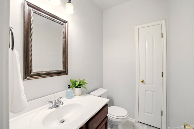 16910 Graham Walk, San Antonio, TX 78247 - bathroom with toilet and vanity