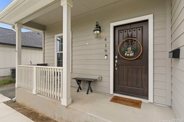 419 Channing Ave, San Antonio, TX 78210 - entrance to property with covered porch and a shingled roof