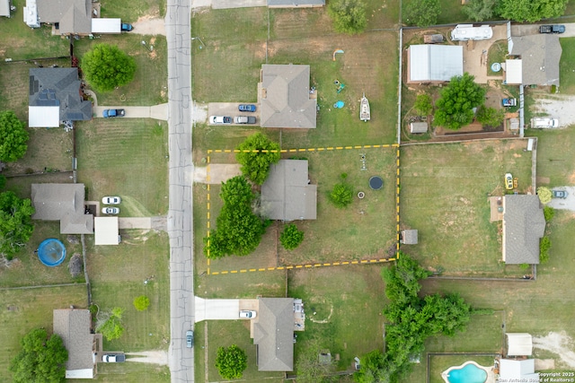 120 Westridge Dr, Springtown, TX 76082 - aerial view of property and surrounding area featuring property parcel outlined