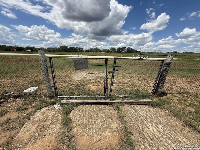 13338 Interstate 35, Moore, TX 78057 - gate with a view of rural / pastoral area