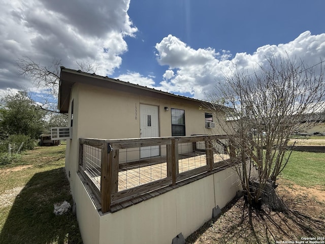 13338 Interstate 35, Moore, TX 78057 - view of side of property featuring stucco siding