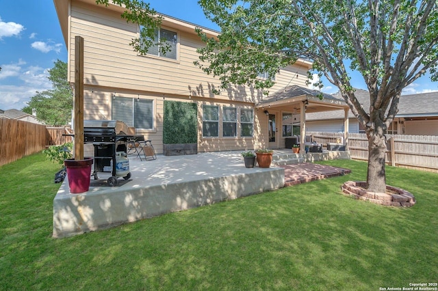 7715 Beechnut Oak, San Antonio, TX 78223 - back of property featuring a patio