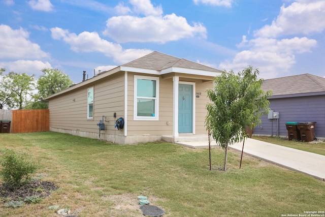 14418 Southton Basin, San Antonio, TX 78223 - view of front of house with concrete driveway