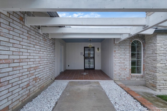109 Briarwood, Kerrville, TX 78028 - entrance to property featuring brick siding