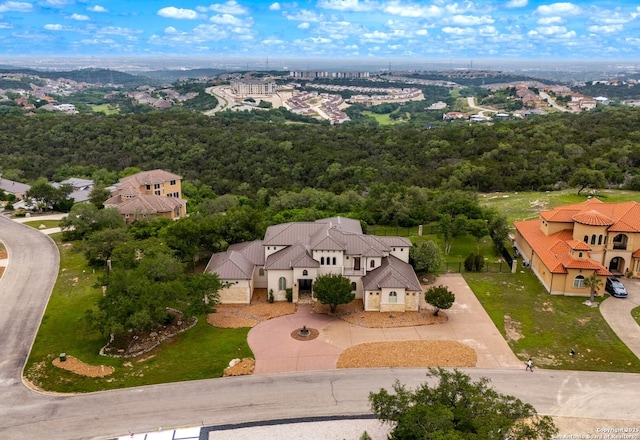 19223 Terra Rock, San Antonio, TX 78255 - aerial view of property and surrounding area