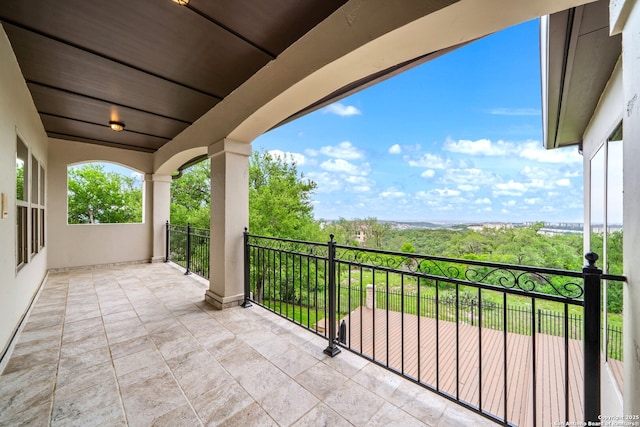 19223 Terra Rock, San Antonio, TX 78255 - view of patio / terrace featuring a balcony