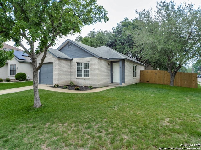 16402 Blanco Ky, San Antonio, TX 78247 - ranch-style home featuring brick siding, a garage, and driveway