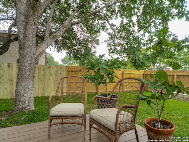 16402 Blanco Ky, San Antonio, TX 78247 - view of deck