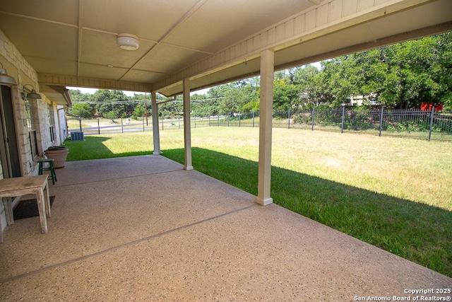8333 Triple Crown, Boerne, TX 78015 - view of patio / terrace with central air condition unit