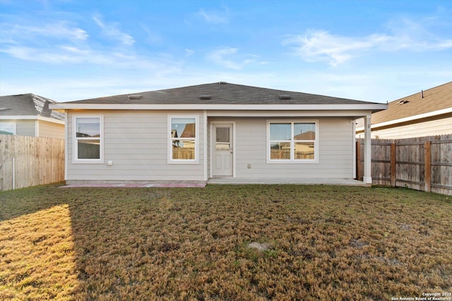 9063 Rancher, Seguin, TX 78155 - back of house with a patio