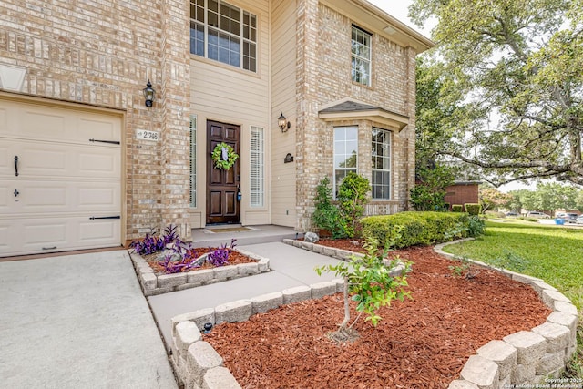21746 Luisa, San Antonio, TX 78259 - view of exterior entry featuring brick siding
