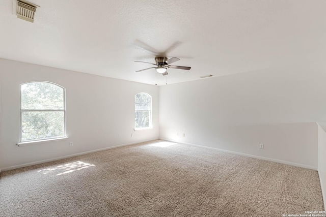 21746 Luisa, San Antonio, TX 78259 - carpeted spare room featuring ceiling fan and baseboards