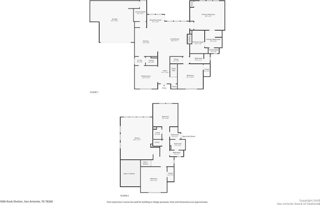 1006 Rock Shelter, San Antonio, TX 78260 - floor plan / room layout