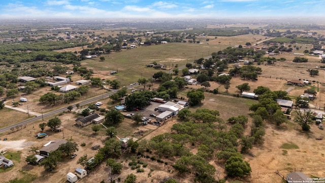 11301 Ford, Adkins, TX 78101 - aerial view of property and surrounding area with rural landscape