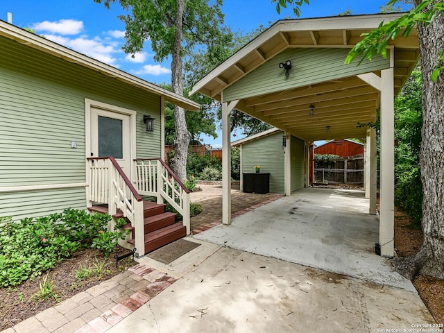 207 Queen Anne, San Antonio, TX 78209 - view of patio