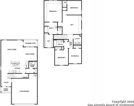 7222 Salado Creek Pkwy, San Antonio, TX 78222 - floor plan / room layout