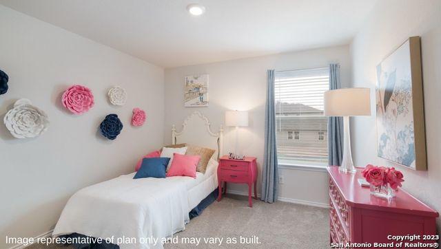 7222 Salado Creek Pkwy, San Antonio, TX 78222 - carpeted bedroom with baseboards