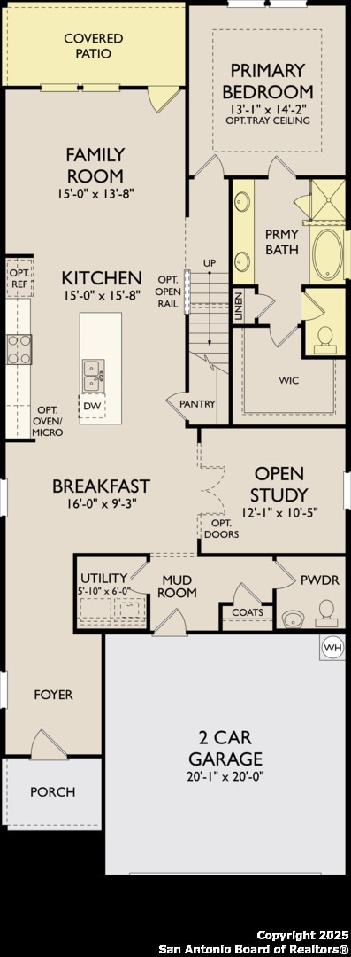 13722 Birch Xing, San Antonio, TX 78252 - room layout