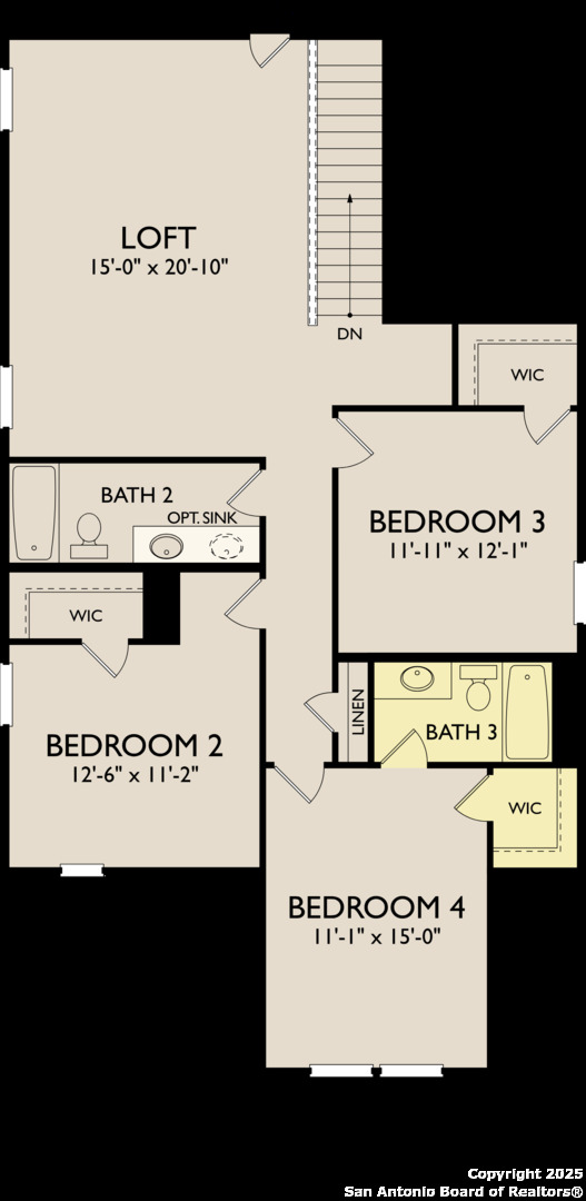 13722 Birch Xing, San Antonio, TX 78252 - home floor plan