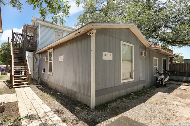 311 W Malone Ave, San Antonio, TX 78214 - view of property exterior with stairway