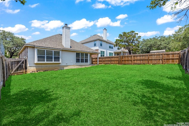26430 Walden Oak, San Antonio, TX 78260 - back of house with roof with shingles and a chimney