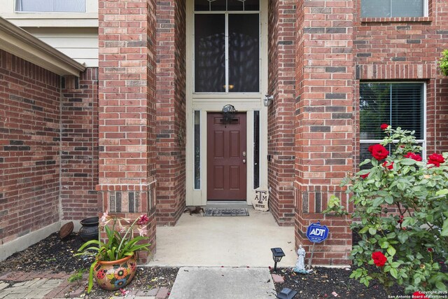 738 Daisy Xing, San Antonio, TX 78245 - property entrance featuring brick siding