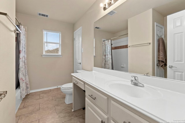 26223 Cuyahoga Cir, San Antonio, TX 78260 - bathroom with toilet, vanity, and baseboards