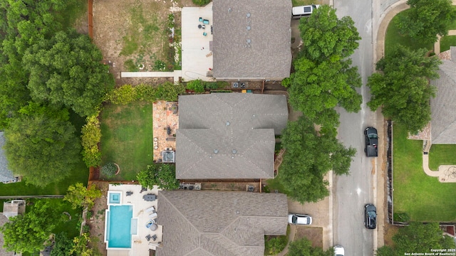 26223 Cuyahoga Cir, San Antonio, TX 78260 - bird's eye view of a pool